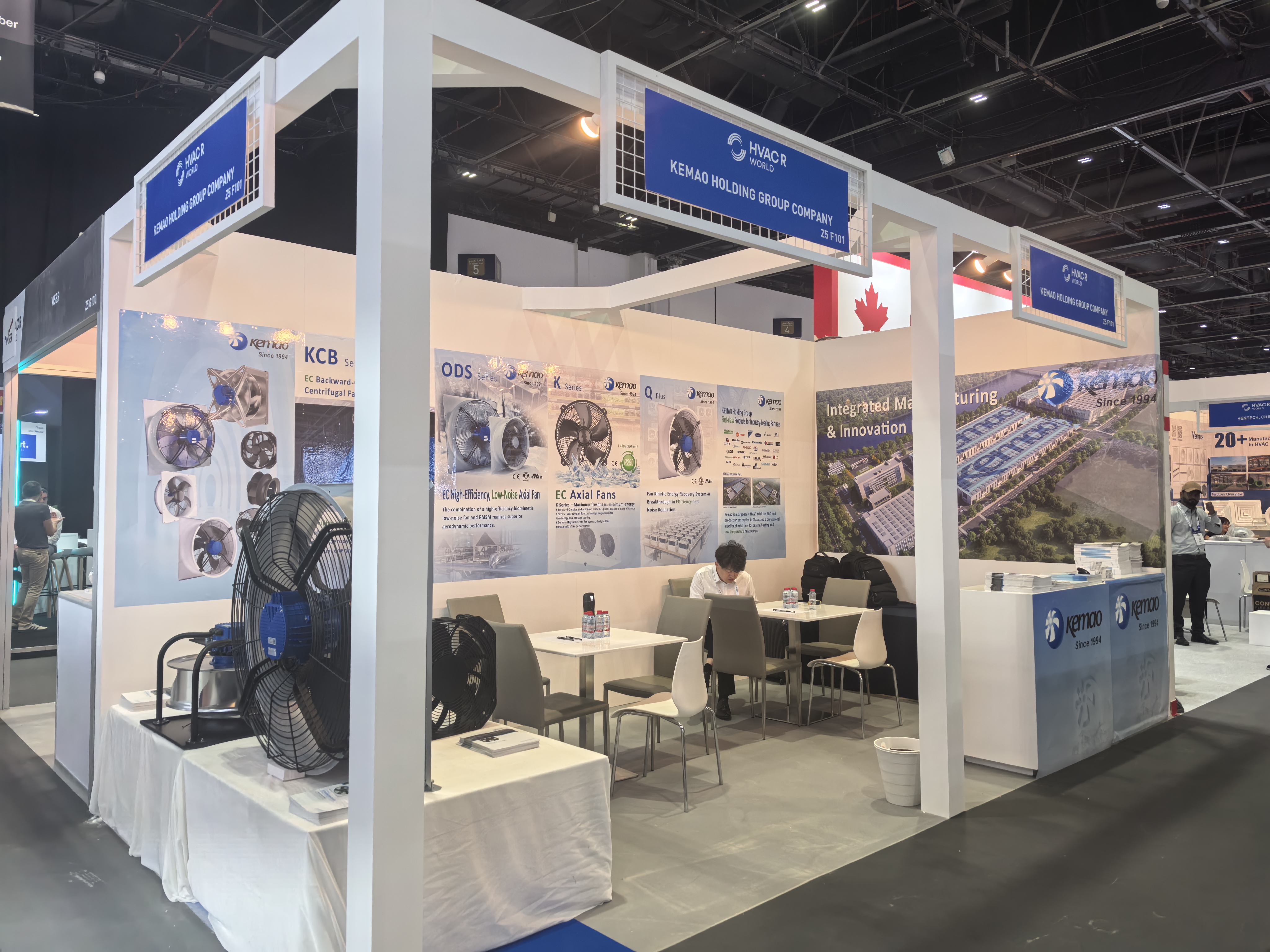 Zhejiang Kemao Holding Group Co., Ltd. demonstreert innovatie op BIG 5 Global Dubai