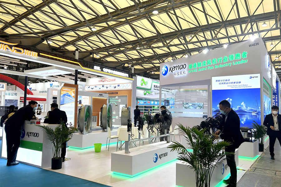Op 7 en 9 april 2023 nam hij deel aan de 34e China Refrigeration Exhibition in het Shanghai New International Expo Center.