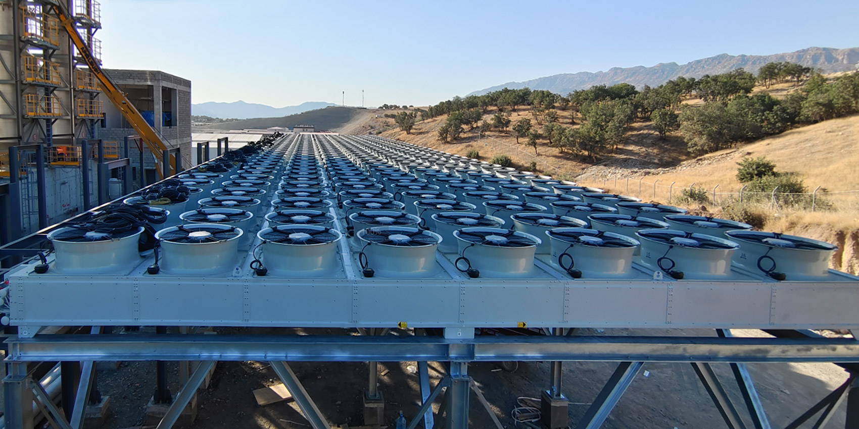 Irak Dieselgeneratorset Radiatorwatertankproject